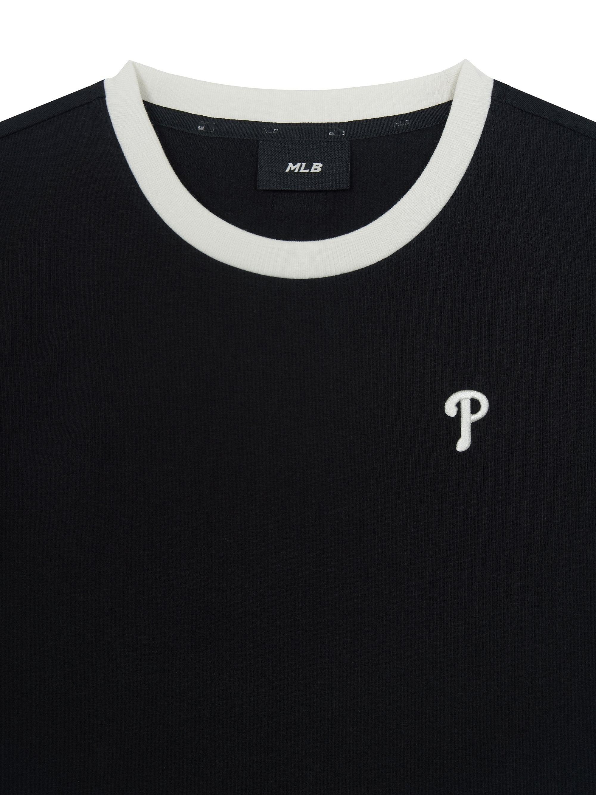 Women's Basic Small Logo Ringer T-shirts