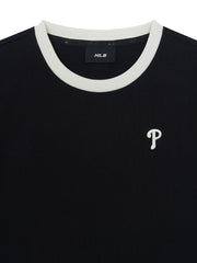 Women's Basic Small Logo Ringer T-shirts