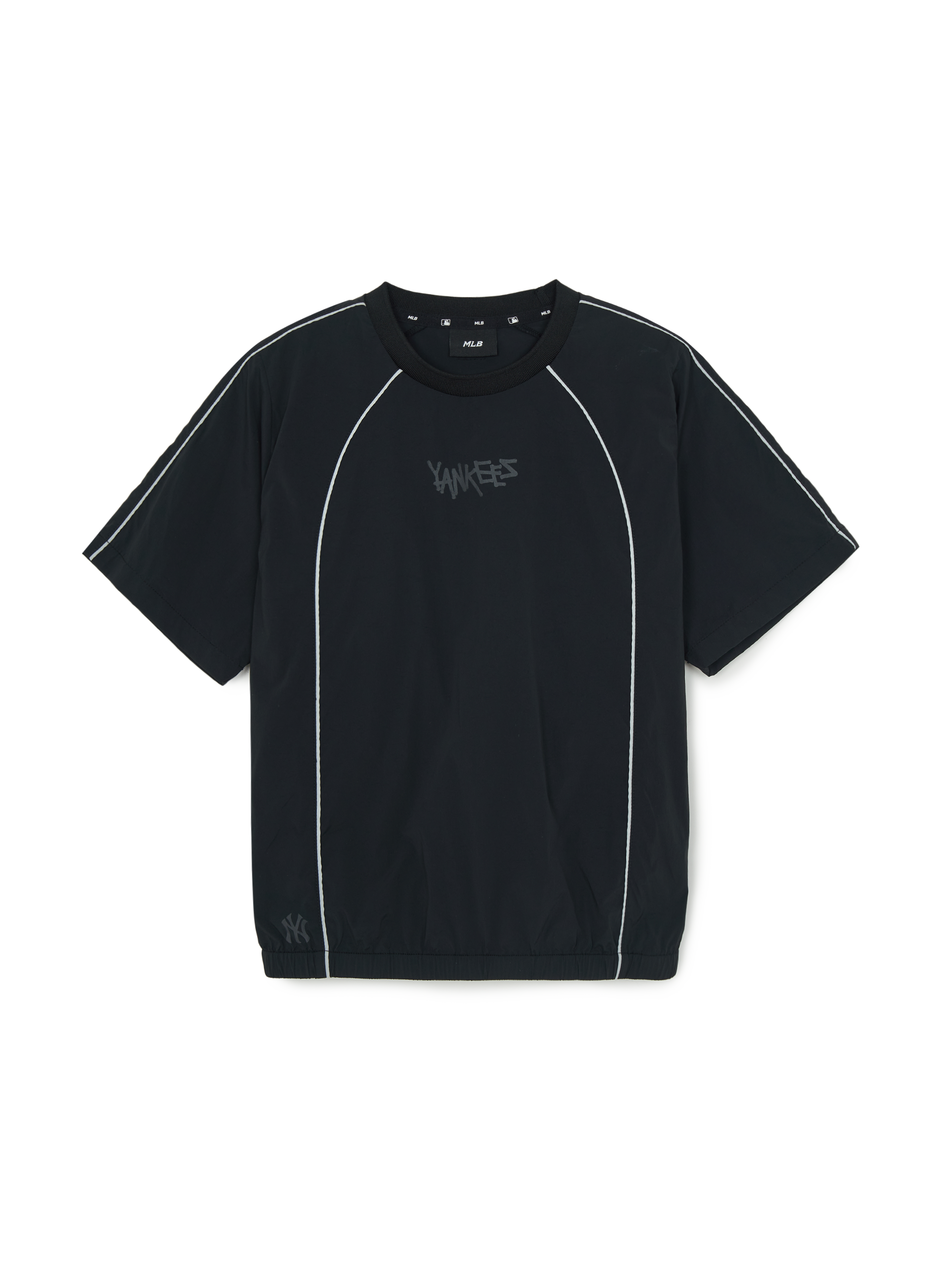 Street Basic Woven Big Logo Artwork T-shirt