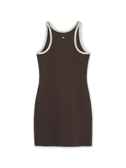 Women's Basic Ringer Ribbed Sleeveless Ops