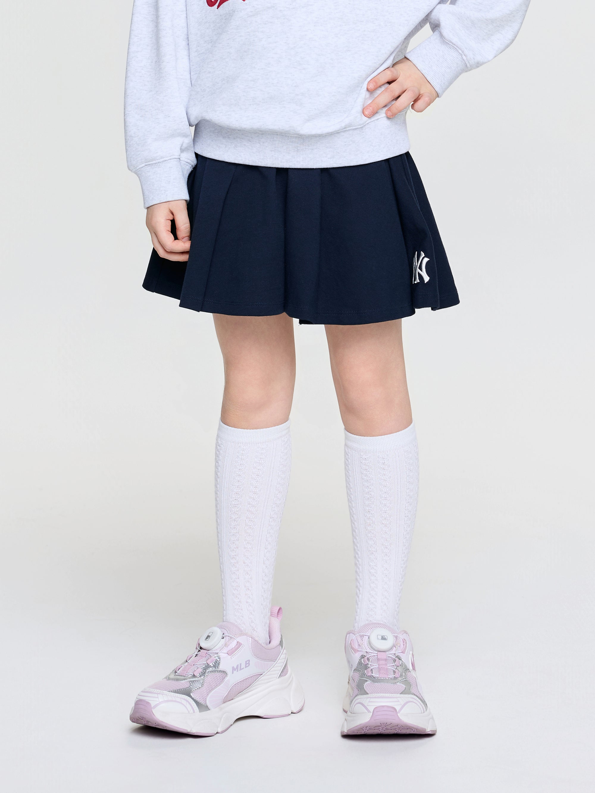 BASIC DENIM-LIKE SKIRT PANTS