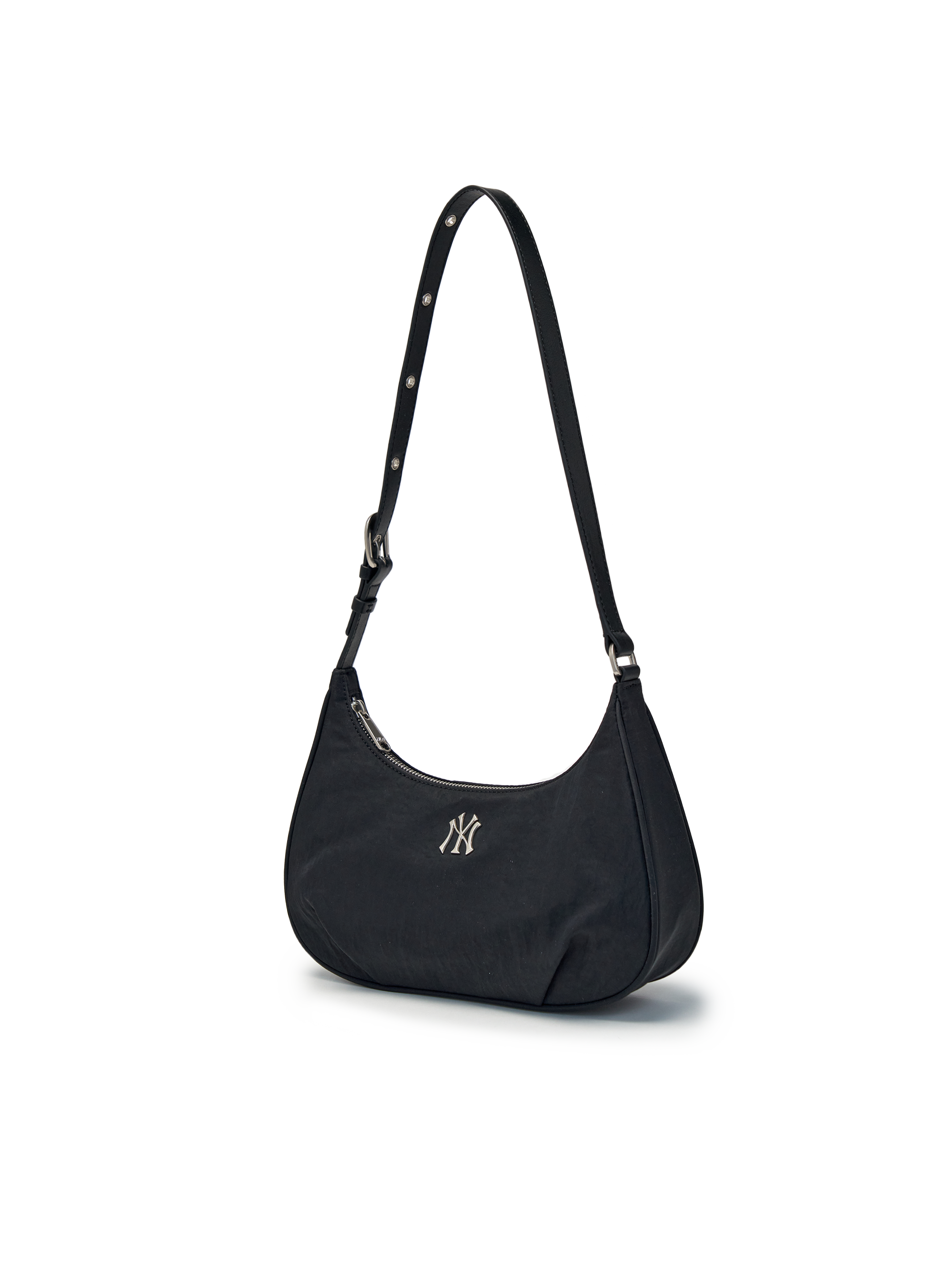 Basic Vintage Nylon Hobo Bag
