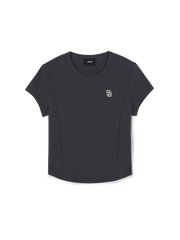 Women's Slim Crop Cap Sleeve T-shirt