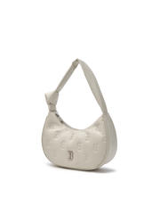 * Classic Monogram Crack Embo Hobo Bag