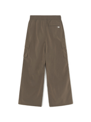 Women's GORPCORE Glossy High Waist Cargo Wide Flare Pants