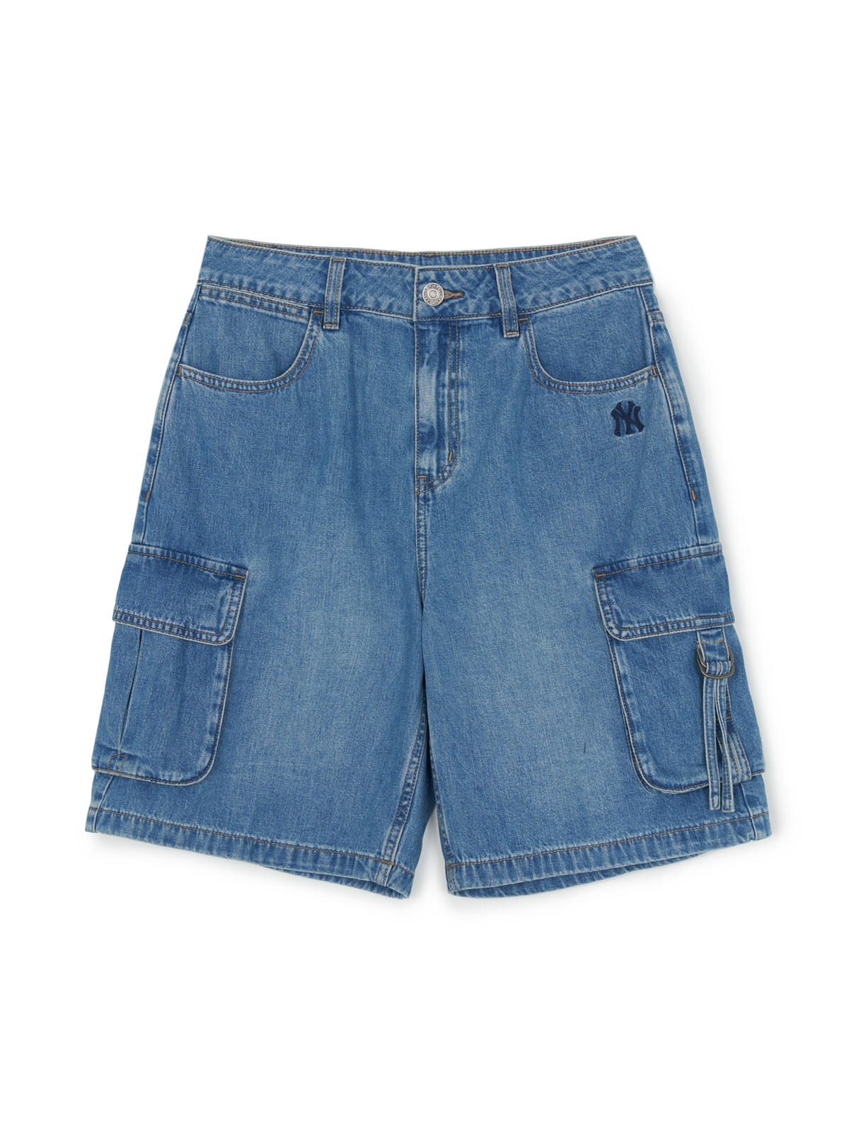 Women's Varsity Vintage Slub Cargo 9in Denim Shorts