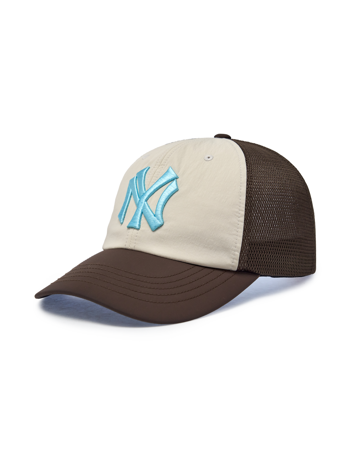 Sportive Color Block Mesh Cap