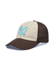 Sportive Color Block Mesh Cap