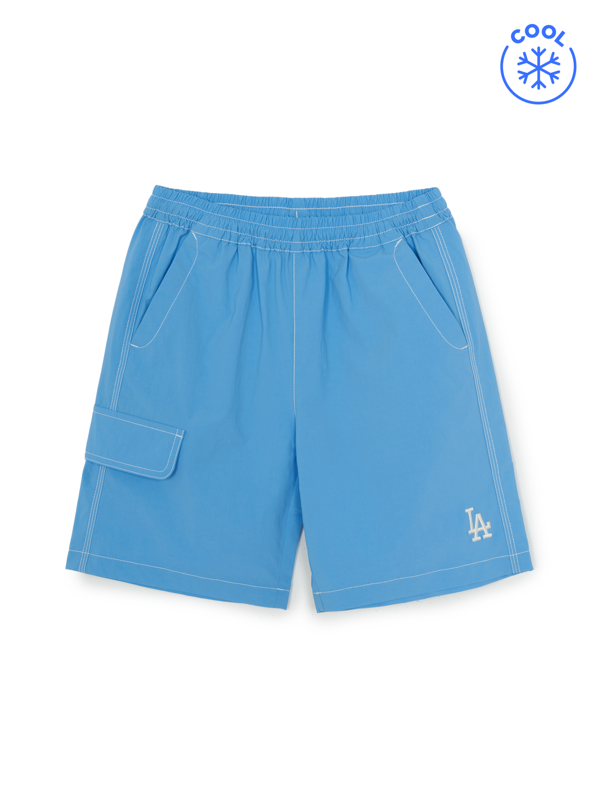 SPORTIVE SMALL LOGO NYLON SHORTS