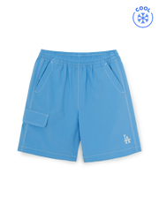 SPORTIVE SMALL LOGO NYLON SHORTS