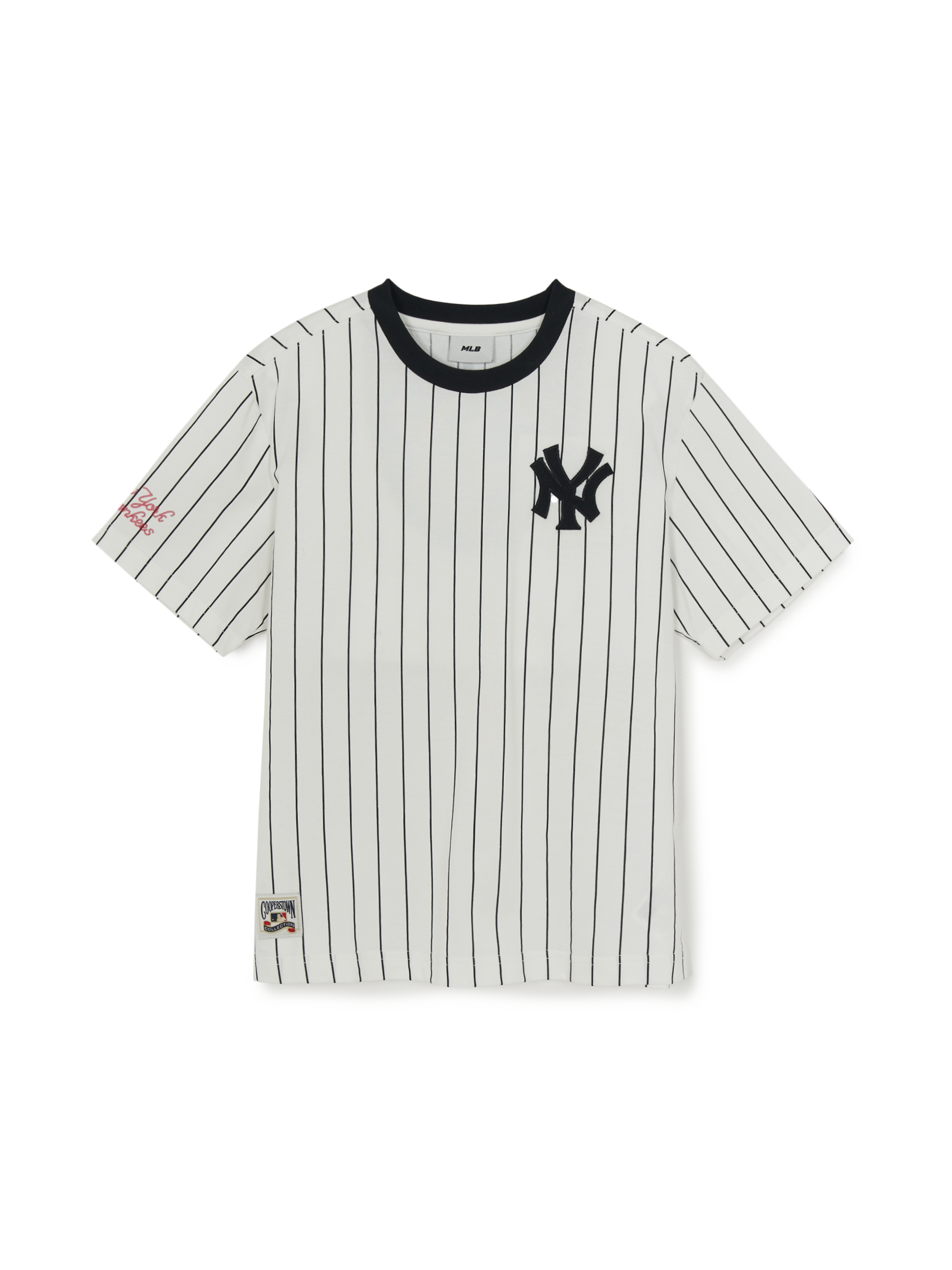 STREET BASIC STRIPED DENIM T-SHIRT SET