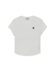 Women's Slim Crop Cap Sleeve T-shirt