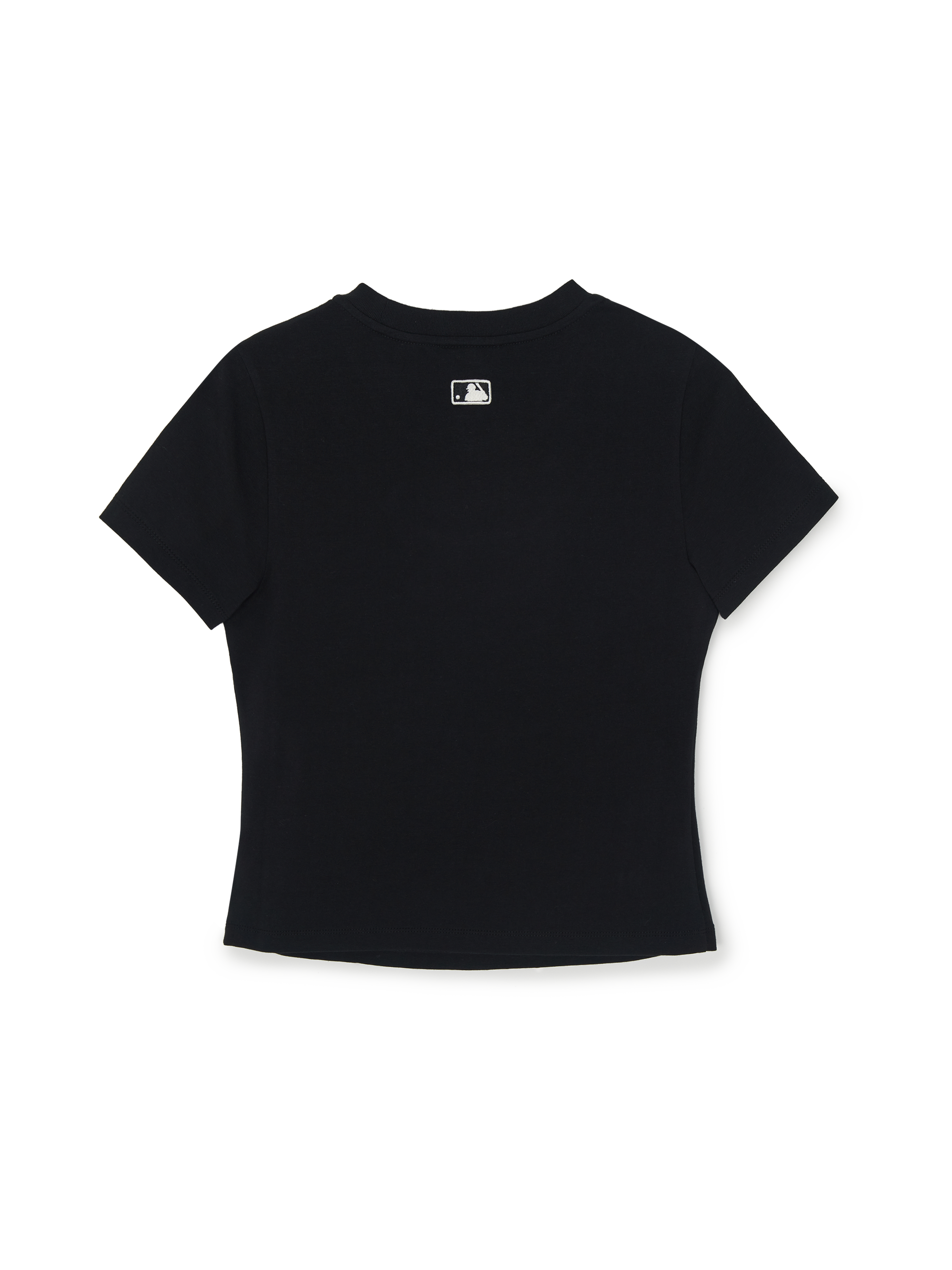 Women's Cut Out Detail Slim Semi Crop T-Shirts