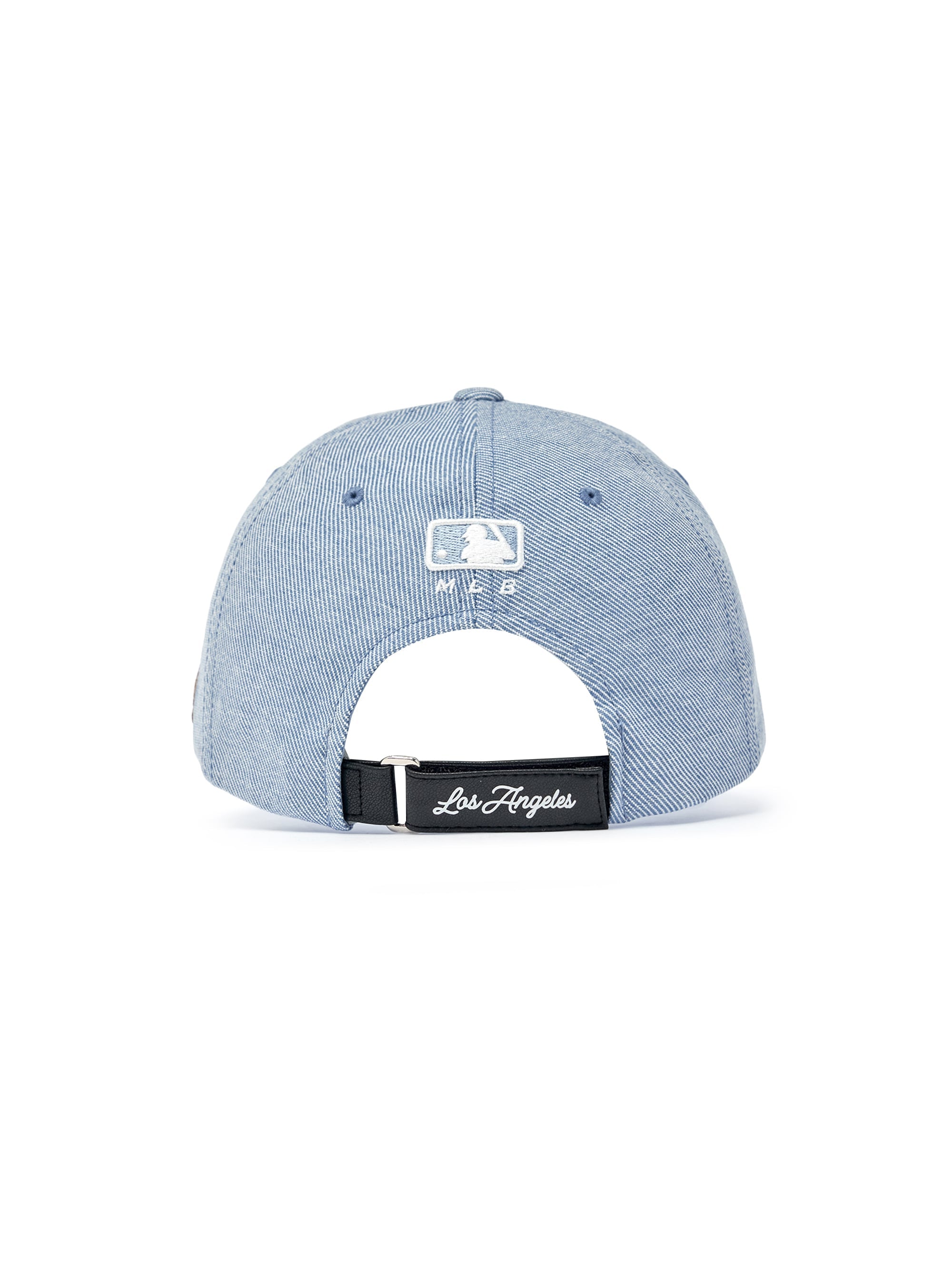 Vintage Denim Curve Logo Unstructured Ballcap