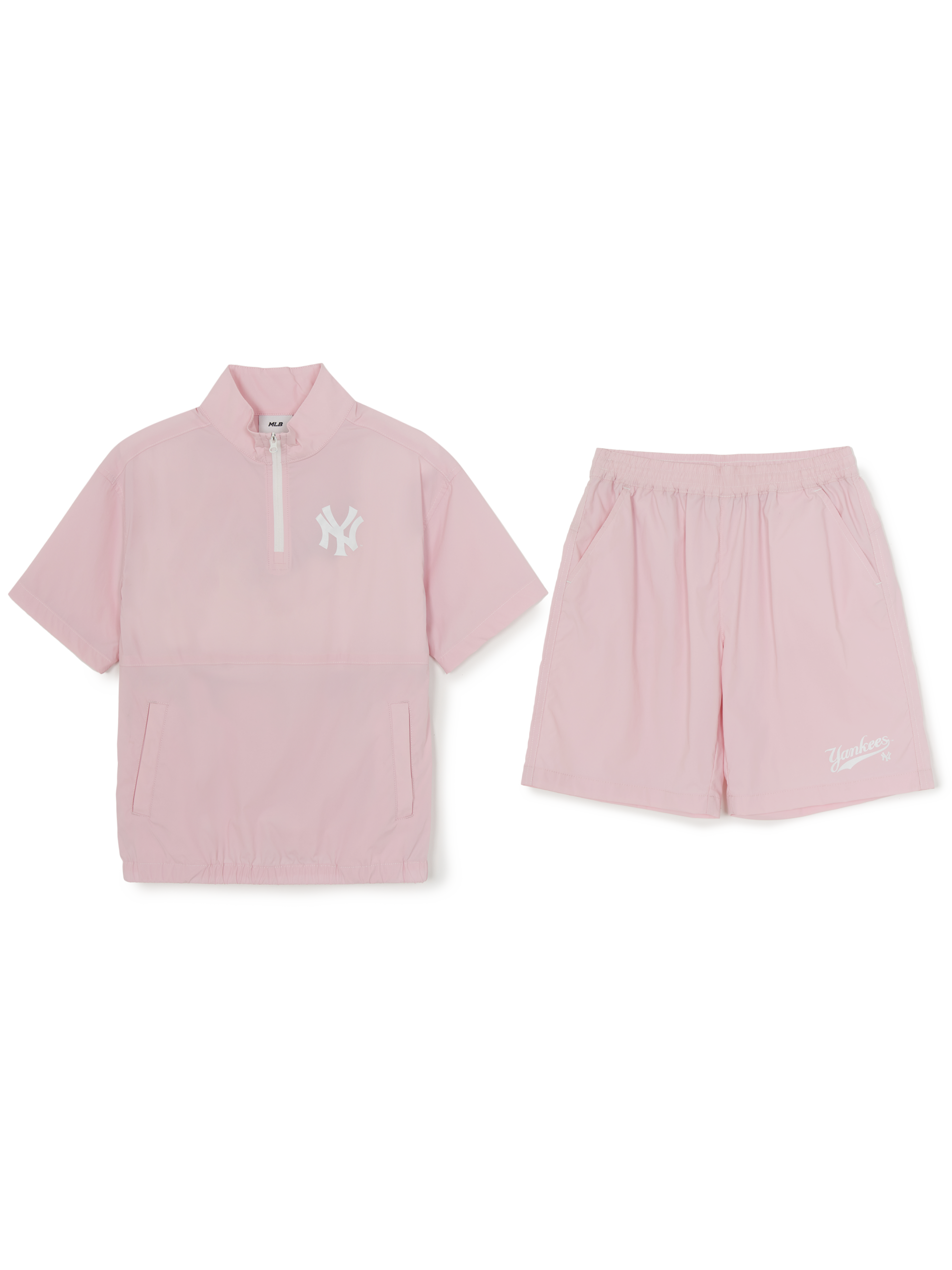 Sportive Basic Woven Anorak Set