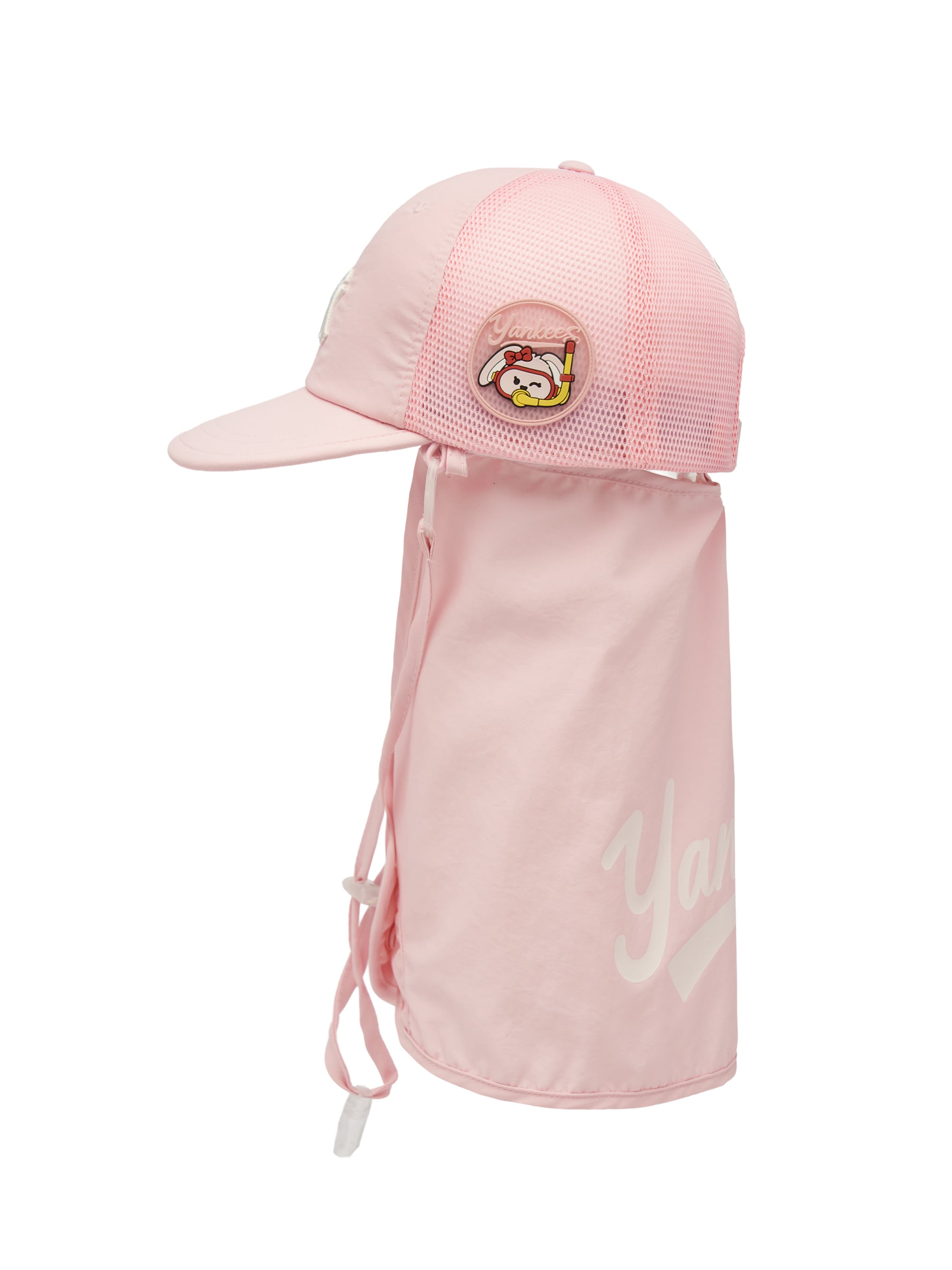 Mega Bear Friends Neck Flap Mesh Cap