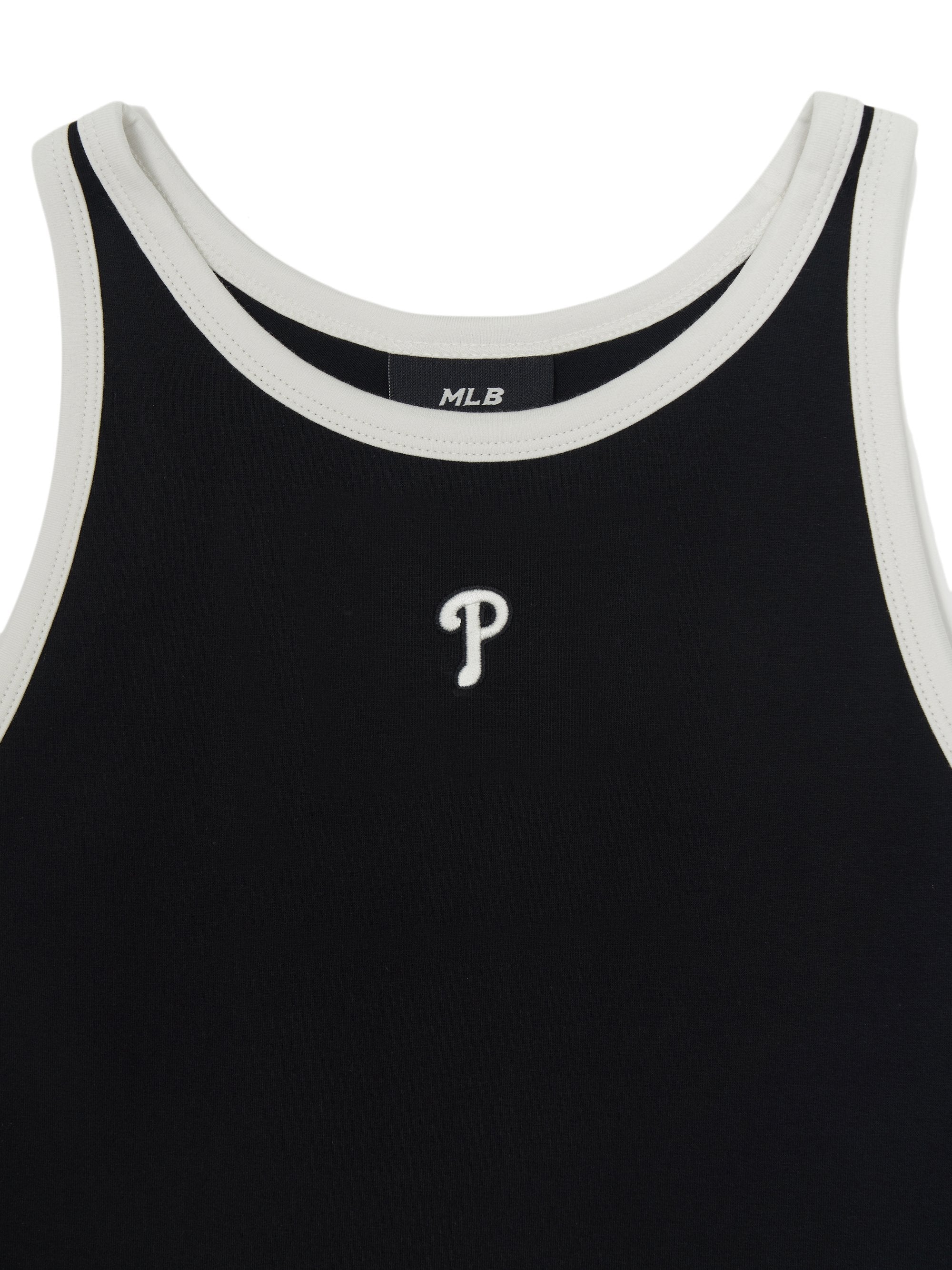 Women's Basic Ringer Crop Sleeveless T-shirt