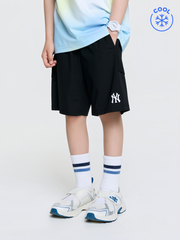 SPORTIVE TRICOT MESH-BLOCKING SHORTS