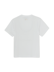 BASIC SMALL LOGO SEMI OVER-FIT T-shirt