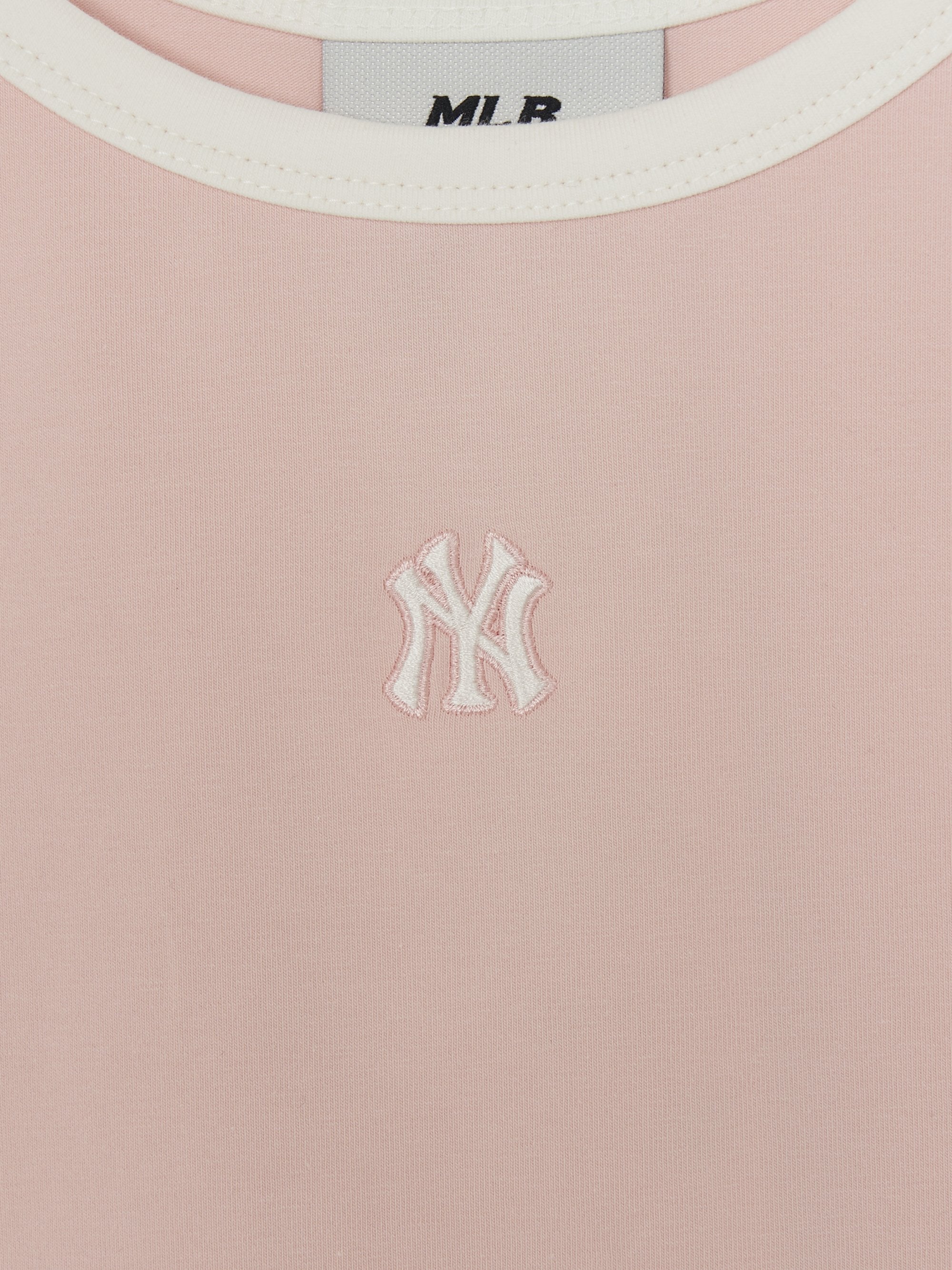Women's Basic Ringer Crop Sleeveless T-shirt
