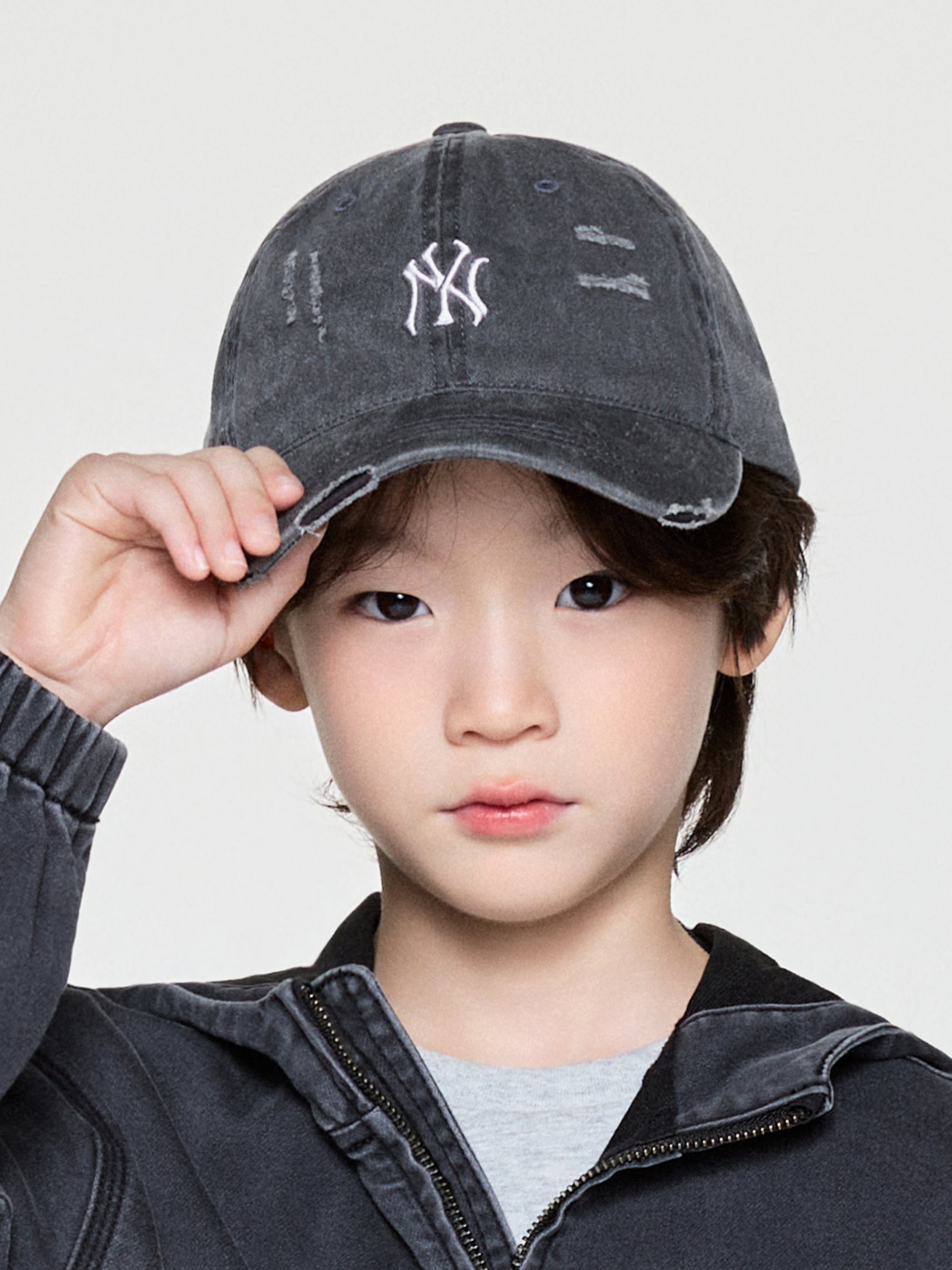 Pigment Damaged Washing Ballcap