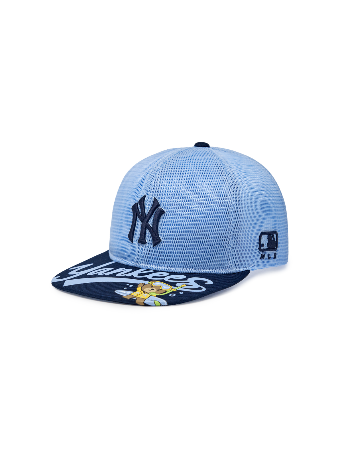 Mega Bear Friends All-Mesh Snapback