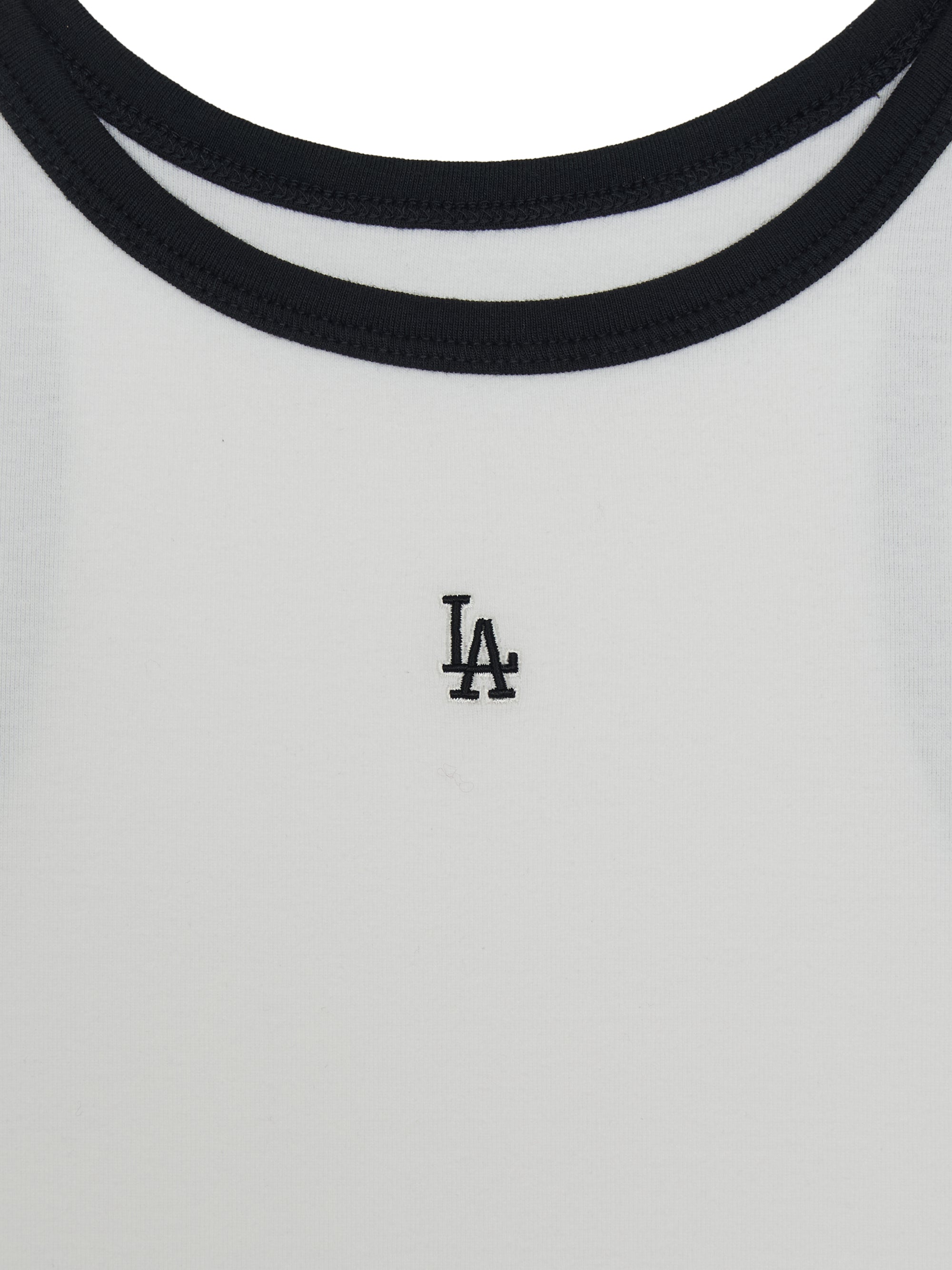 Women's Basic Ringer Ribbed Sleeveless Ops