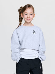 Street Girl's Layered Sweatshirt