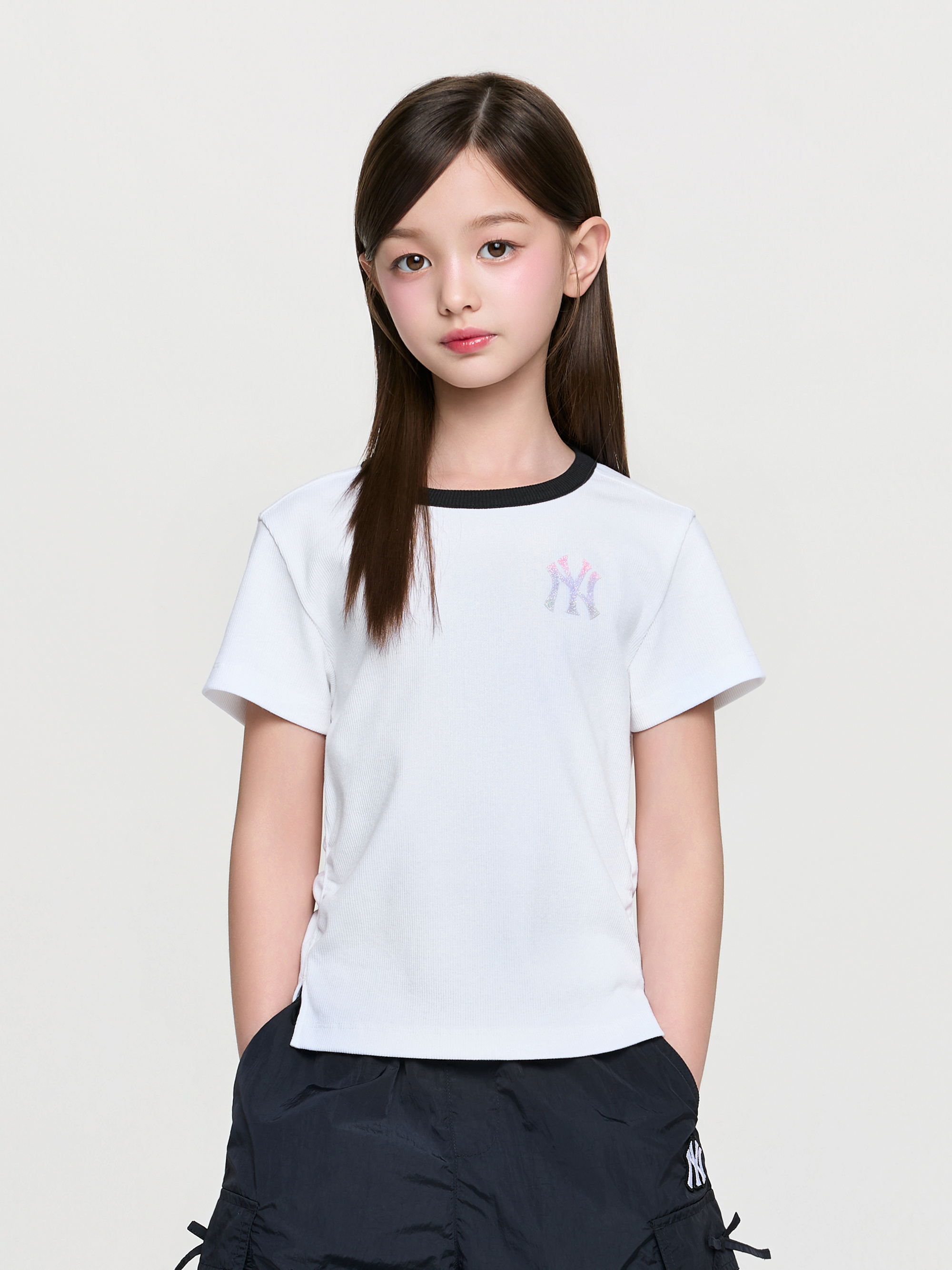SPORTIVE BASIC LOGO LINGER T-SHIRT (Girl's)