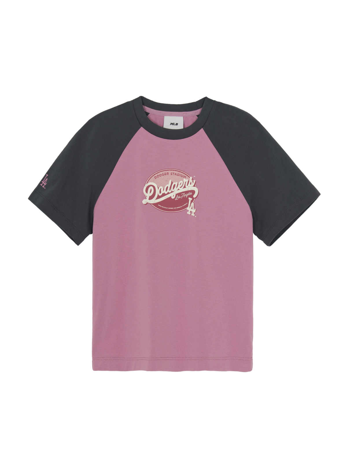 Women's Vintage Color Block Crop T-Shirts
