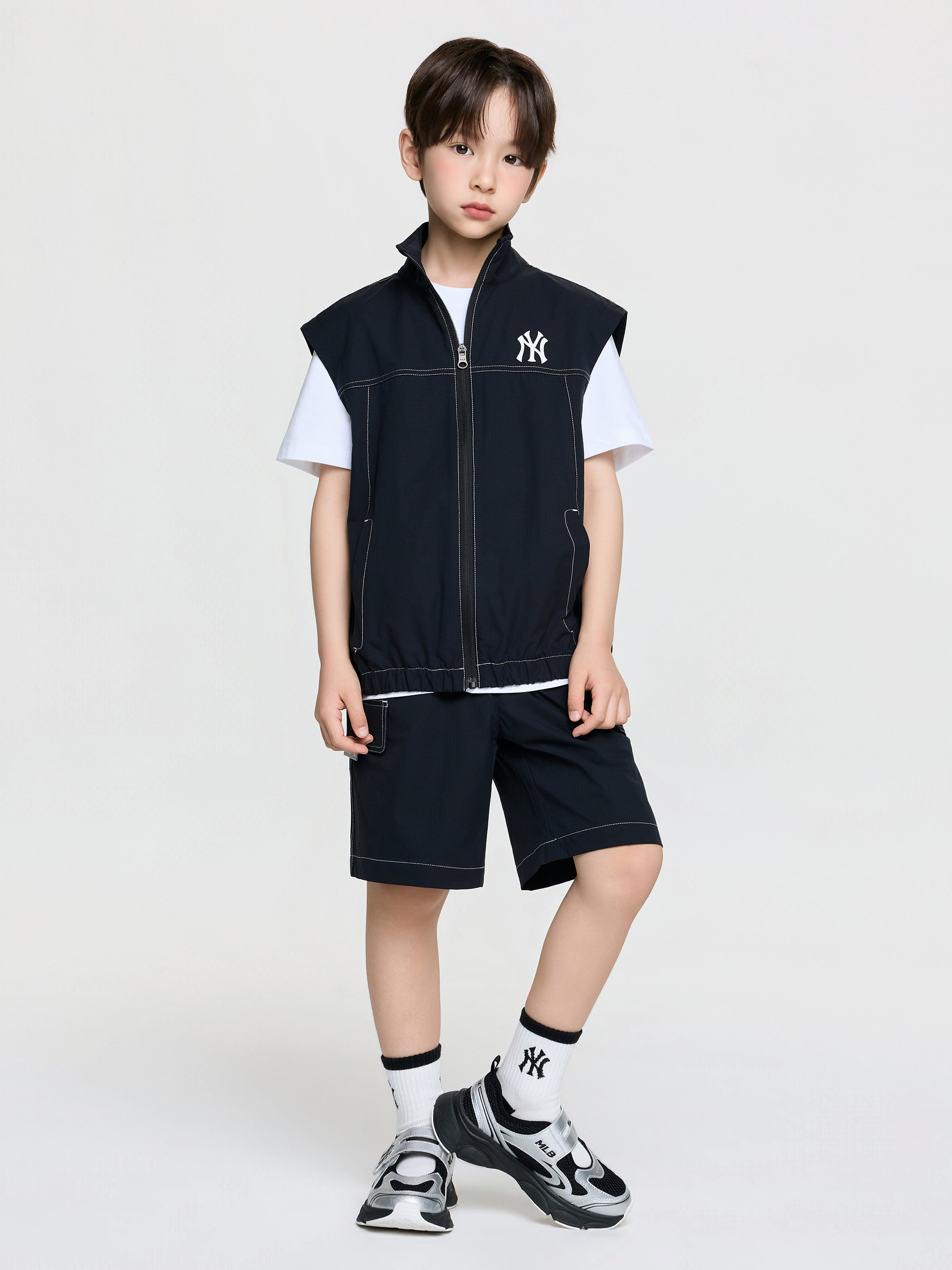 STREET BASIC ZIP-UP VEST 3 SET