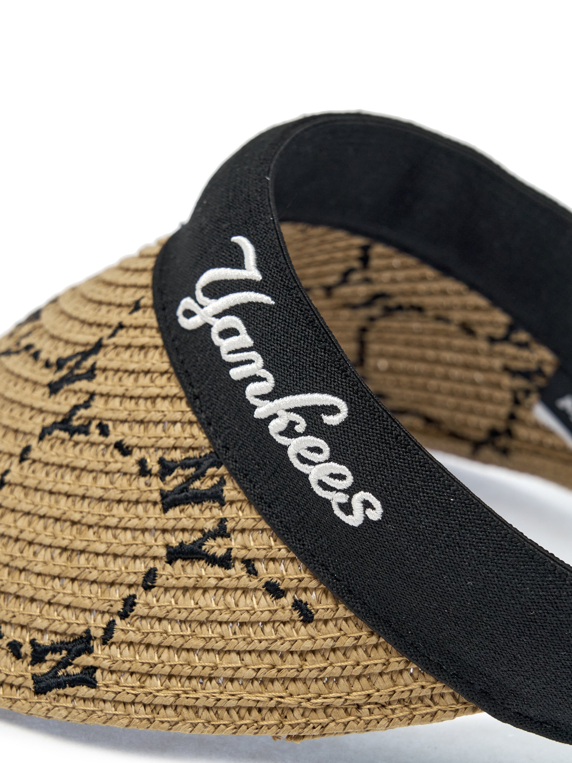 DIA MONOGRAM RAFFIA SUNCAP