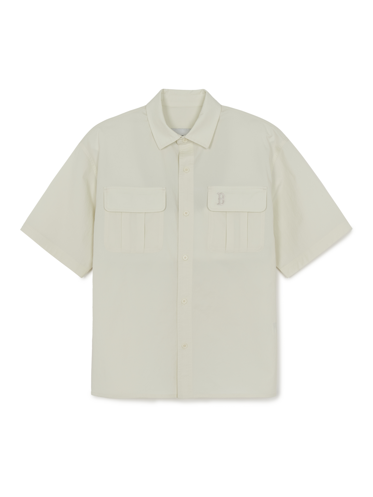 Street Vintage Washing Cotton Blend Short Sleeves Shirts