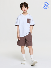Outdoor Basic Pocket Layered T-shirt Set