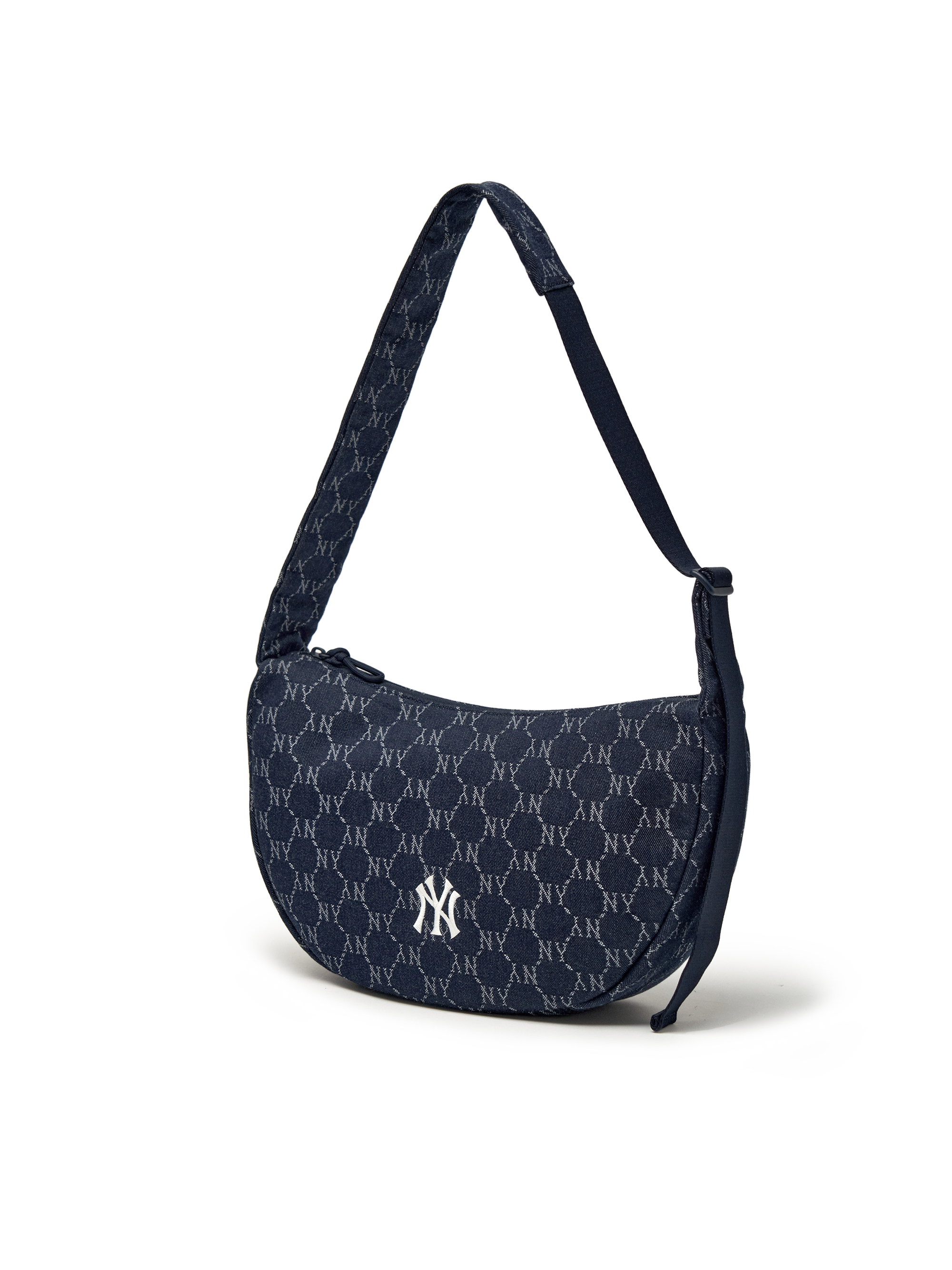 Dia Monogram Denim Jqd Cross Bag