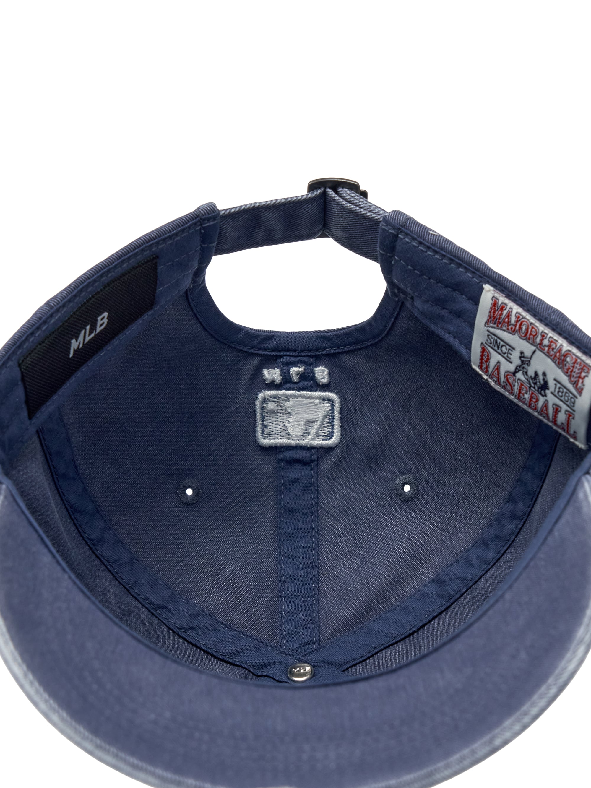 Vintage Damage Curve Logo Unstructured Ballcap