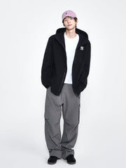 GORPCORE Cotton Touch Parachute Cargo Wide Pants