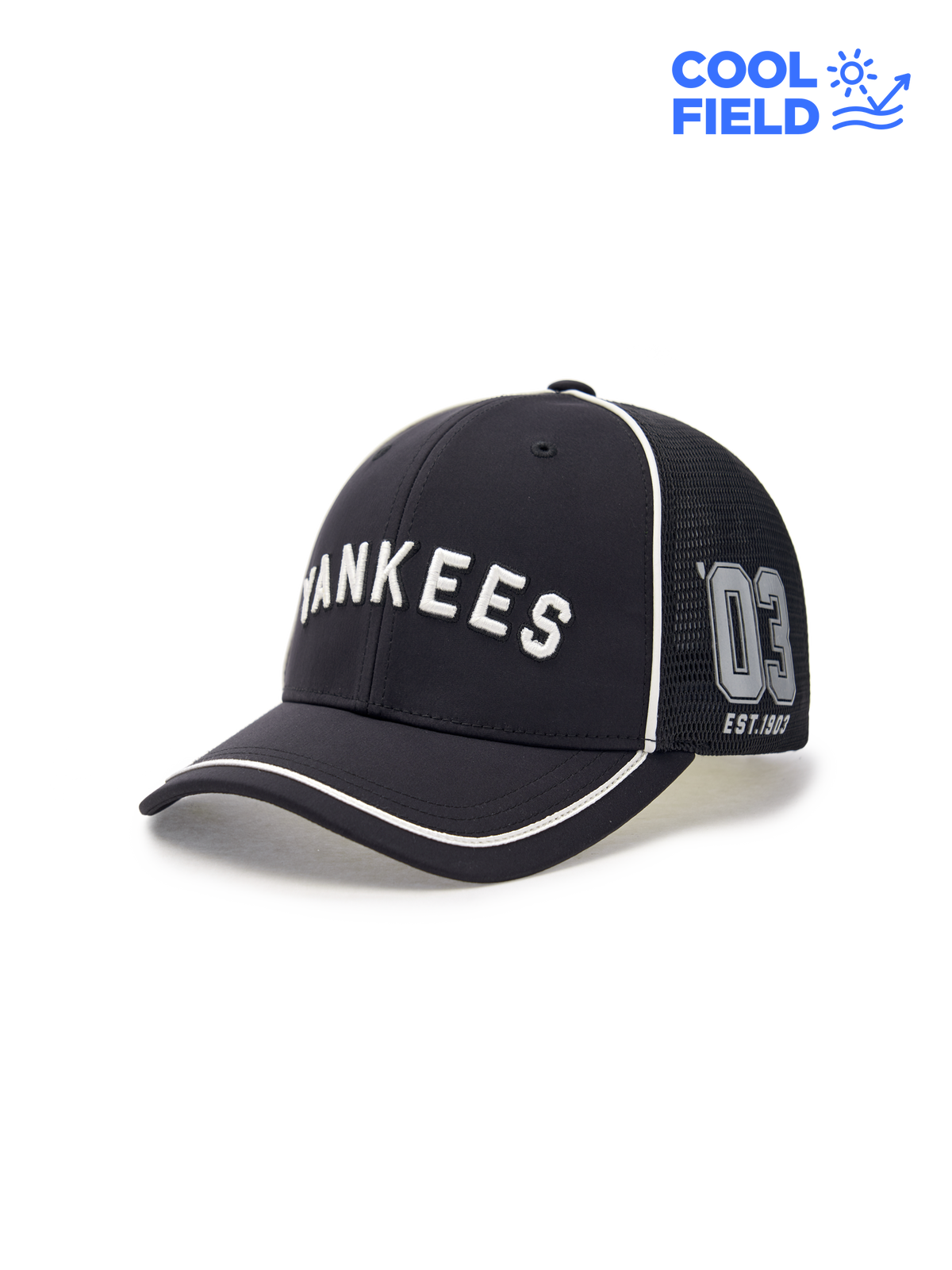cool Field Varsity Bold Logo Mesh Ballcap
