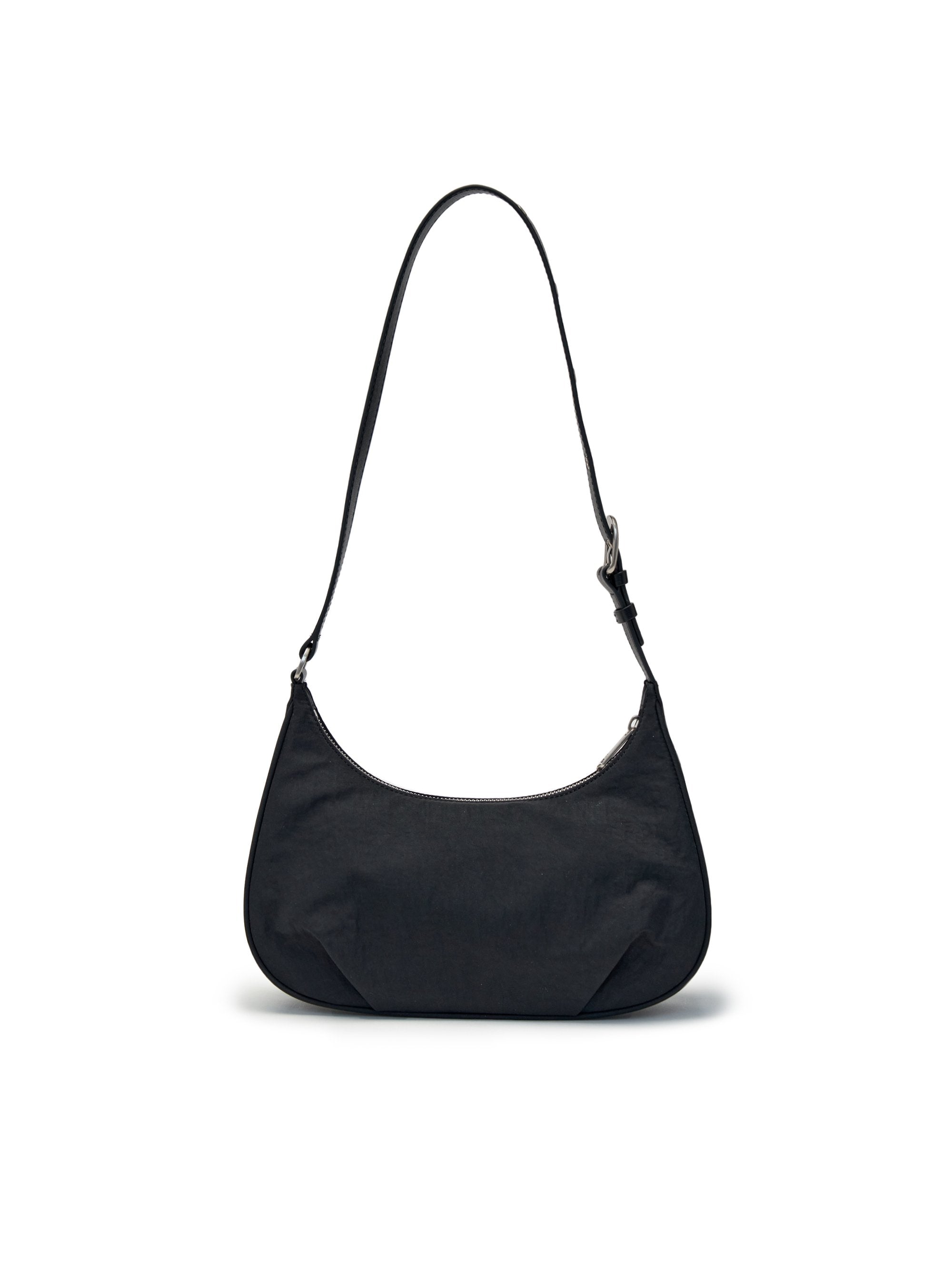 Basic Vintage Nylon Hobo Bag
