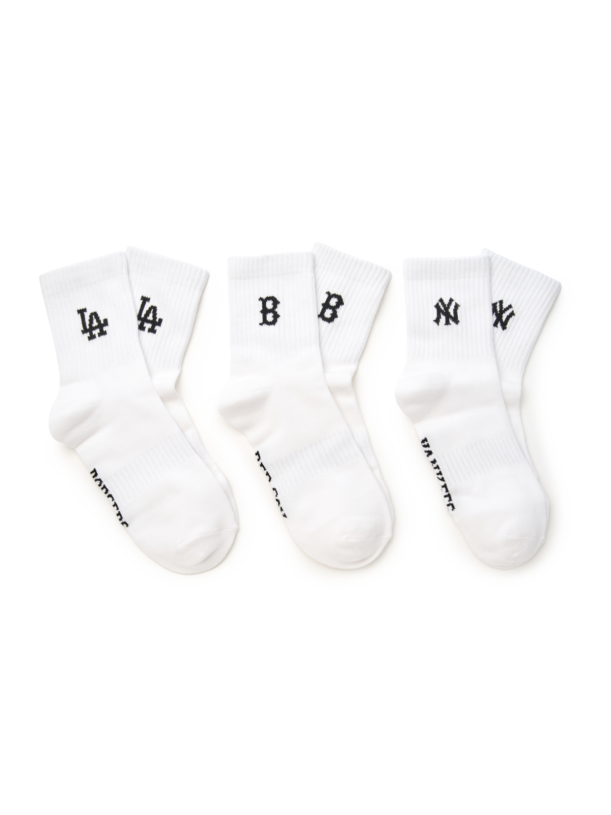 DAILY SMALL LOGO SOCKS 3PAIRS SET