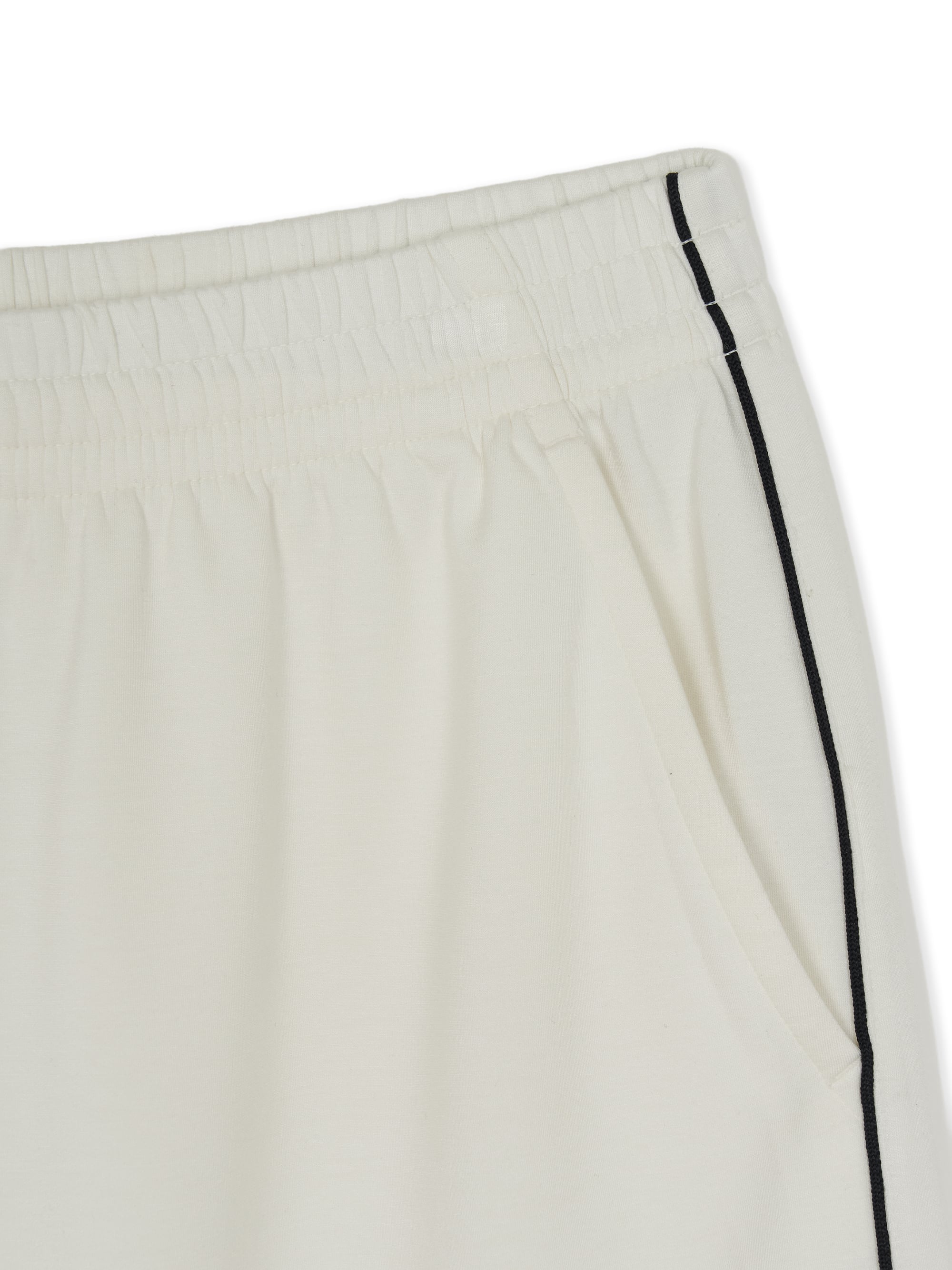 Basic Small Logo Cooling Double Knit Piping 9In Shorts