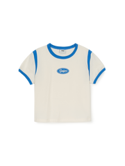 Vasrsity Round Logo Crop T-shirt (girl's)
