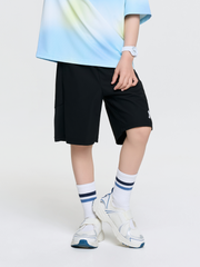 SPORTIVE TRICOT MESH-BLOCKING SHORTS