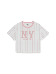 Varsity Girl's Striped T-shirt Set
