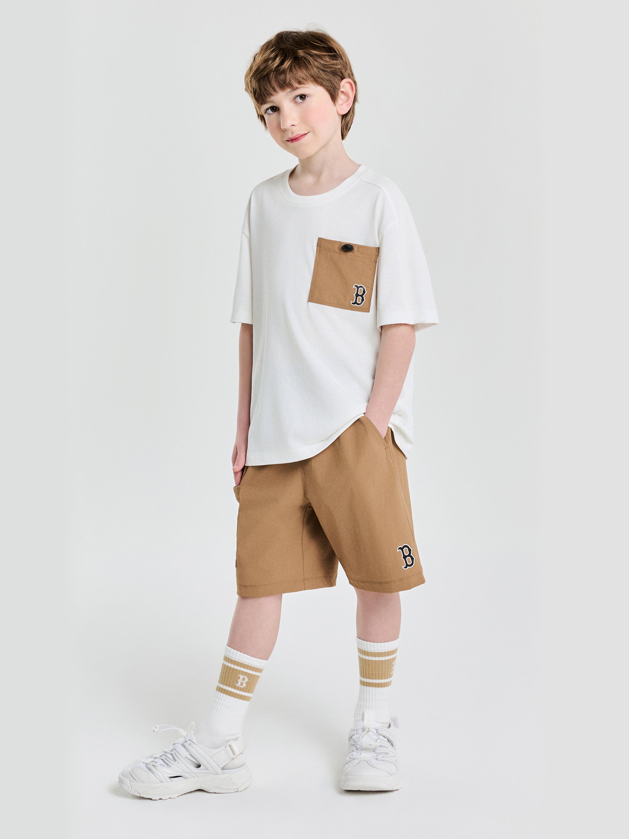 cool Field Basic Outdoor Mesh Pocket T-shirt Set