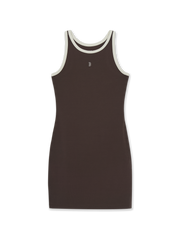 Women's Basic Ringer Ribbed Sleeveless Ops