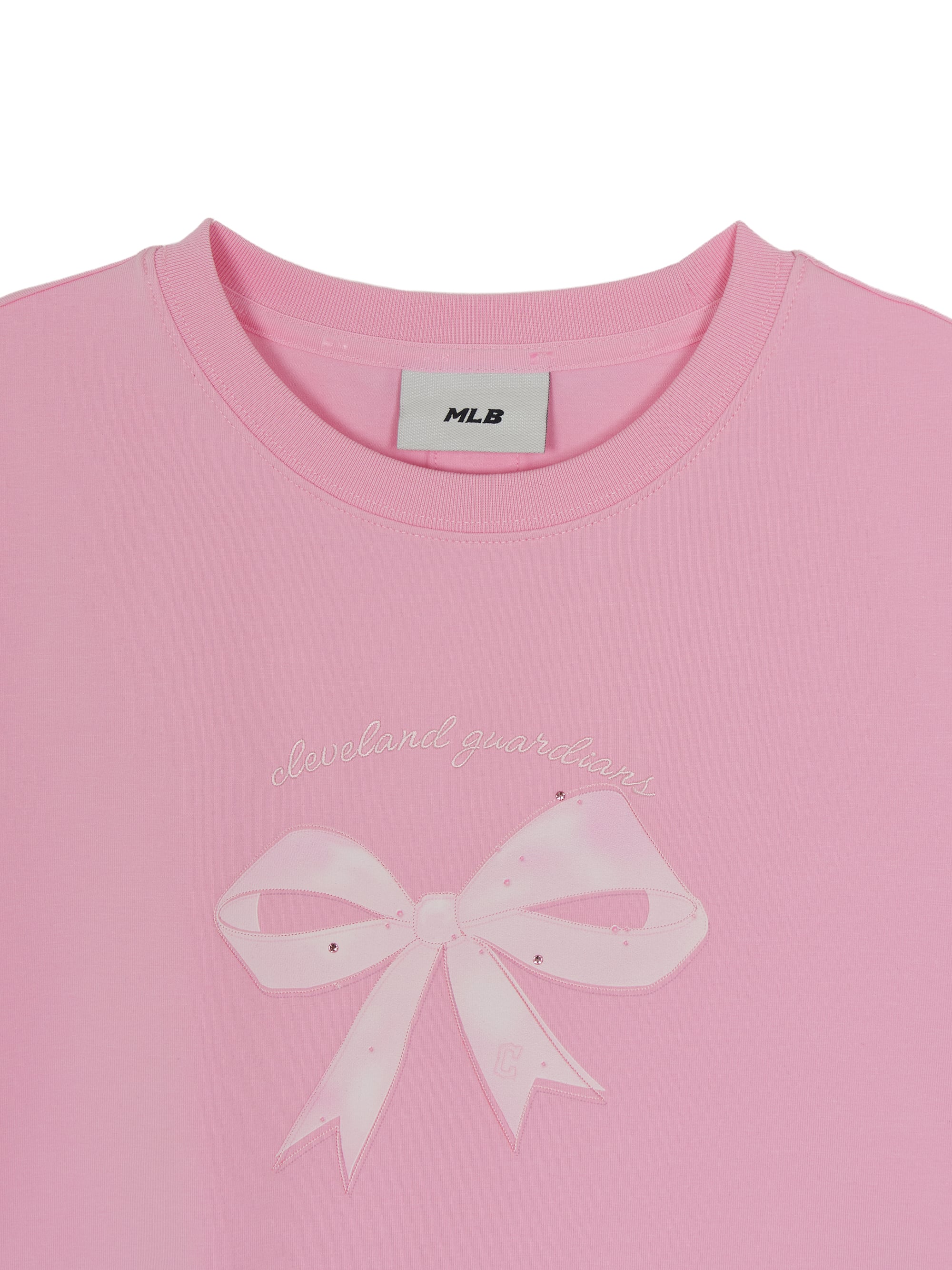 Women's Bow Tie Graphic Slim Semi Crop T-Shirts
