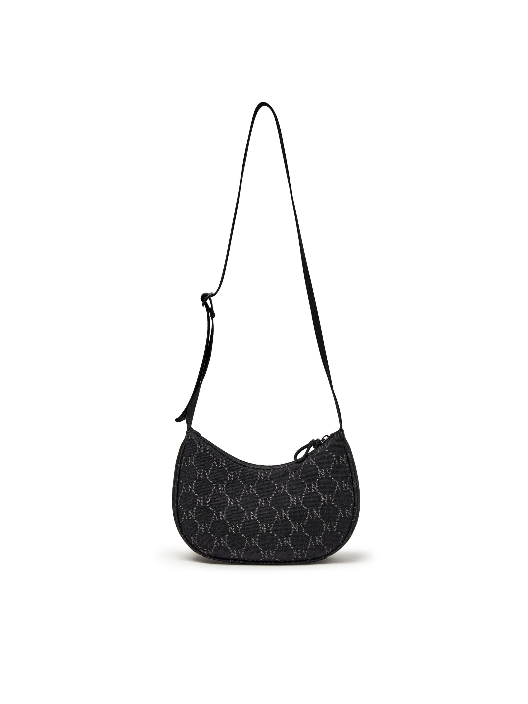 Dia Monogram Denim Jqd Hobo Bag