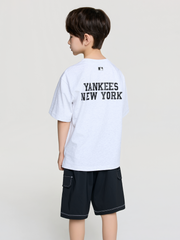 Sportive Varsity Number Artwork T-shirt Set