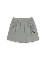 Outdoor Glossy Nylon Cargo Skirt